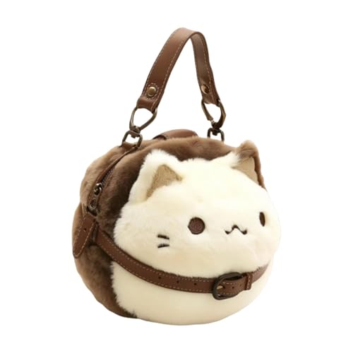 APLVFFZH Süße Katze Plüsch Tasche Umhängetasche Geldbörse Trendige Cartoon weiche Schultertasche, Style A APLVFFZH Süße Katze Plüsch Tasche Umhängetasche Geldbörse Trendige Cartoon weiche Schultertasche, Style A von APLVFFZH