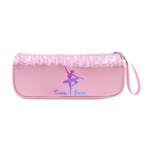 APLVFFZH Tanzschuhe Tasche Handtasche mit Reißverschluss für Organizer mit atmungsaktivem Mesh Kosmetik tragen von APLVFFZH