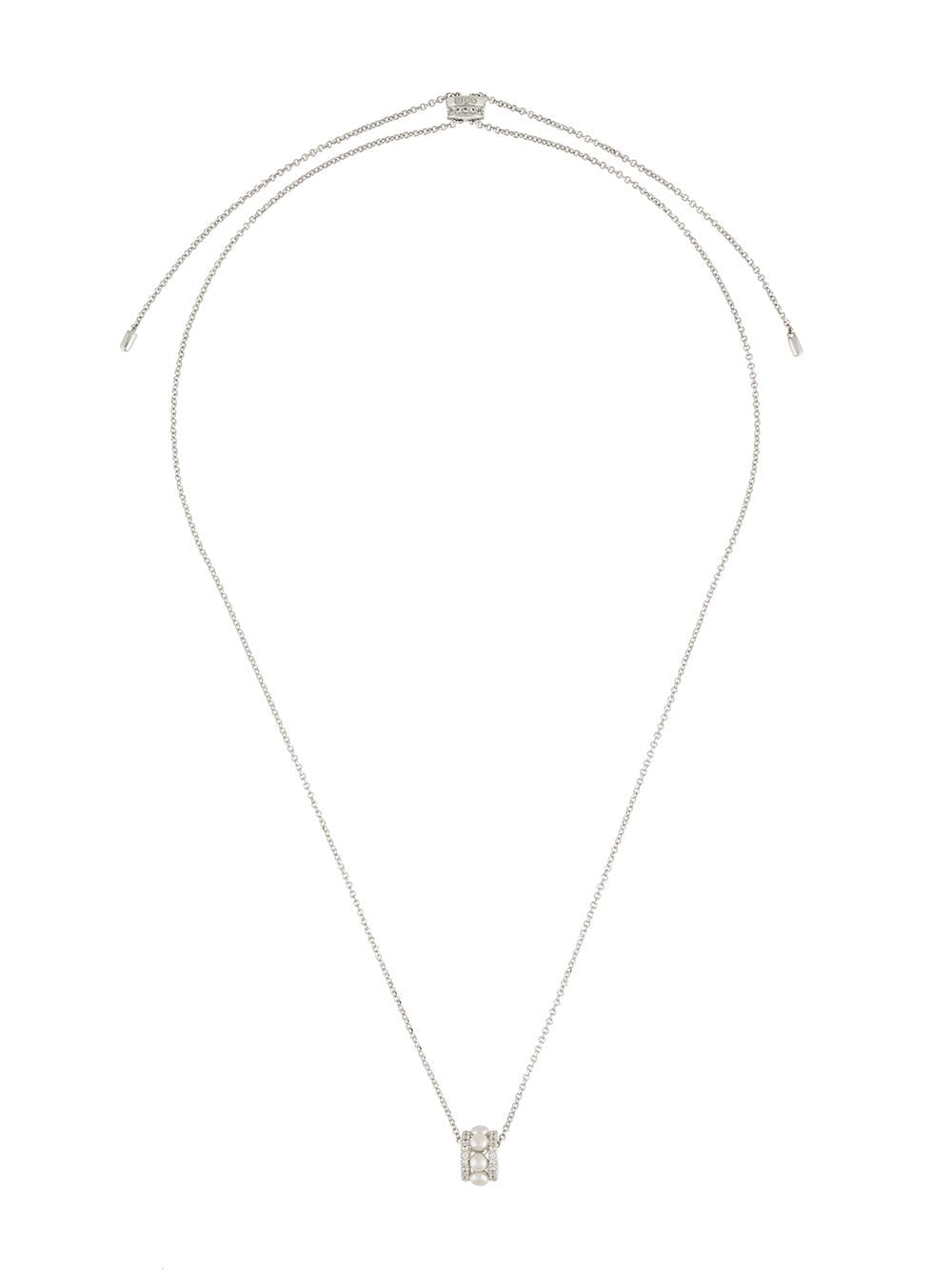APM Monaco Halskette mit Ringanhängern - Silber von APM Monaco
