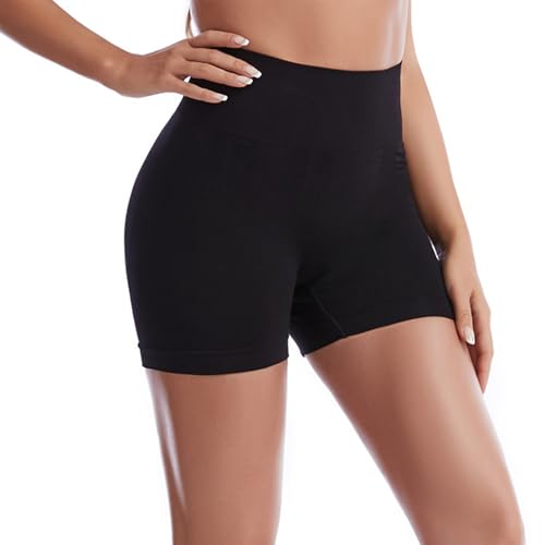 APMGONT Bauchweg Unterhose Damen Hohe Taille Shapewear, Shapewear Dauchweg Hose, Bauchkontrolle Höschen Shaping Unterwäsche, Leggings Miederpants, Stark Formend Body Shaper (Schwarz, M) von APMGONT