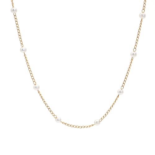 Gold Perlenketten für Frauen, Boho Layered Anhänger Halskette, einstellbare Gold Herz Halskette Layered Anhänger Halskette Kreuz Halskette, Weihnachten Geburtstag Geschenke für Frauen Mädchen (Gold A) Gold Perlenketten für Frauen, Boho Layered Anhänger Halskette, einstellbare Gold Herz Halskette Layered Anhänger Halskette Kreuz Halskette, Weihnachten Geburtstag Geschenke für Frauen Mädchen (Gold A) von APMGONT