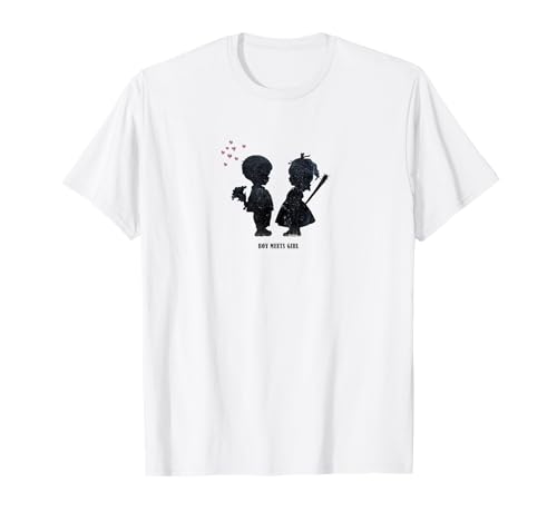 APOH Valentines Banksy Junge trifft Mädchen PAPL2152 T-Shirt von APOH