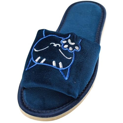 APREGGIO Hausschuhe Damen 41 Größe Blau – Bequeme Pantoffeln Damen - Hausschuhe Damen - Universal Schuhe Damen - Solid Damen Hausschuhe APREGGIO Hausschuhe Damen 41 Größe Blau – Bequeme Pantoffeln Damen - Hausschuhe Damen - Universal Schuhe Damen - Solid Damen Hausschuhe von APREGGIO