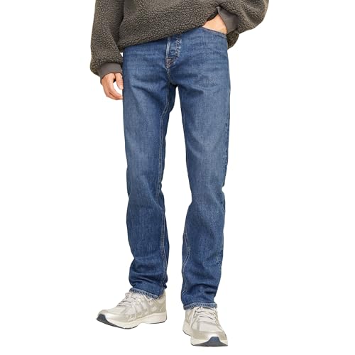 APREL Jeans Herren Tapered Fit – Herren Jeans Stretch mit Stonewashed Look & 5-Pocket Design – Mid Rise Denim Hose mit Knopfverschluss für Stilbewusste Männer mit Anspruch von APREL