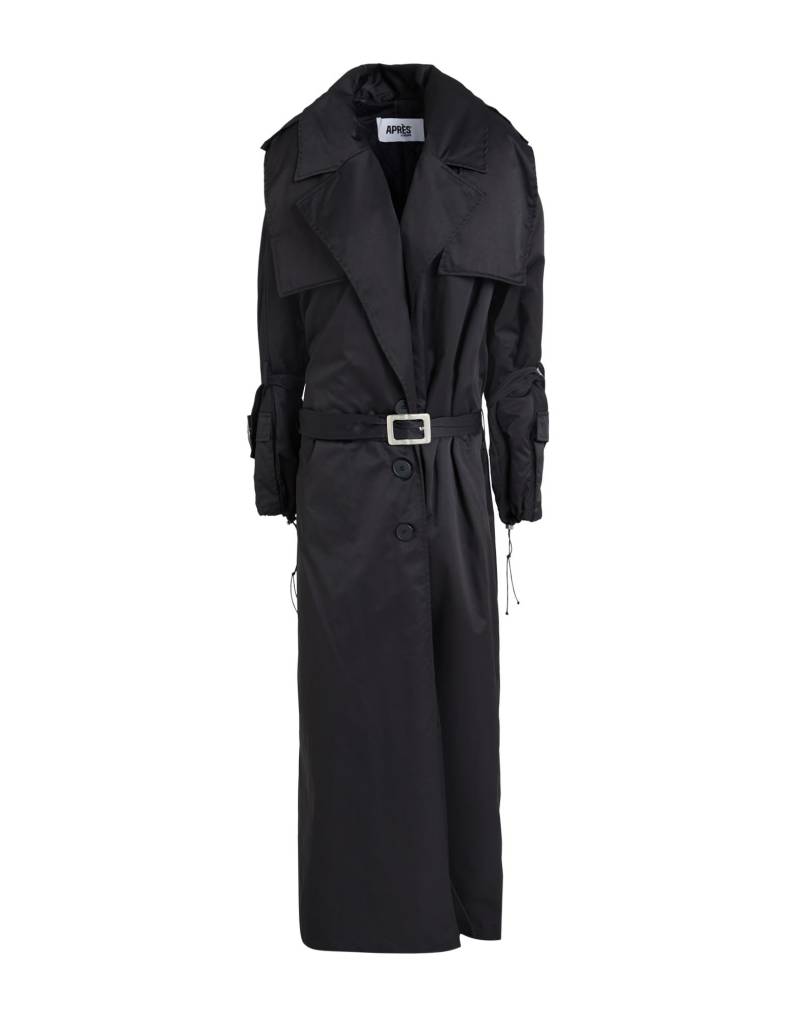 APRÈS LE DÉLUGE Jacke, Mantel & Trenchcoat Damen Schwarz von APRÈS LE DÉLUGE