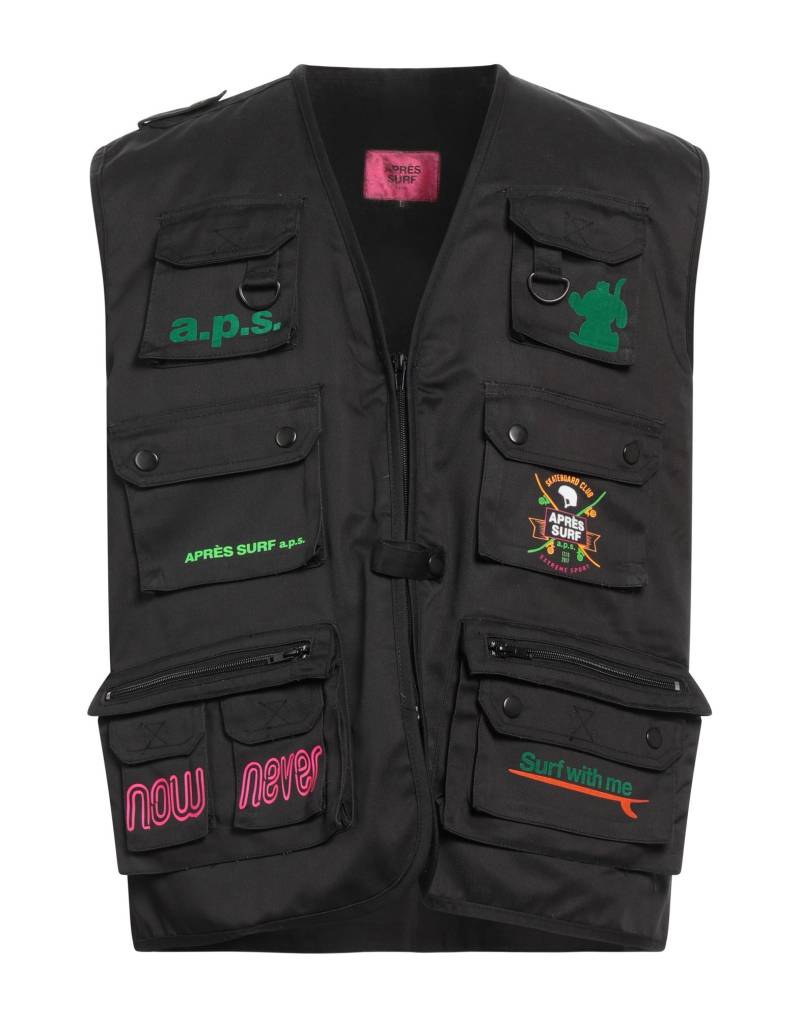 APRÈS SURF Jacke & Anorak Herren Schwarz von APRÈS SURF