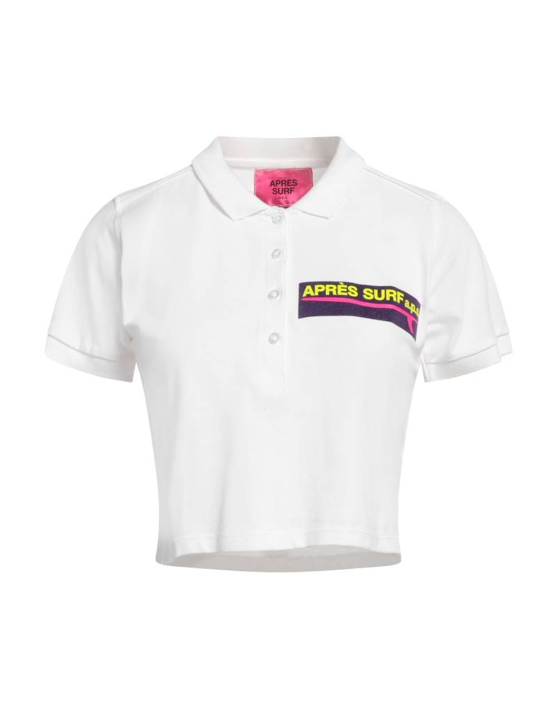 APRÈS SURF Poloshirt Damen Weiß von APRÈS SURF