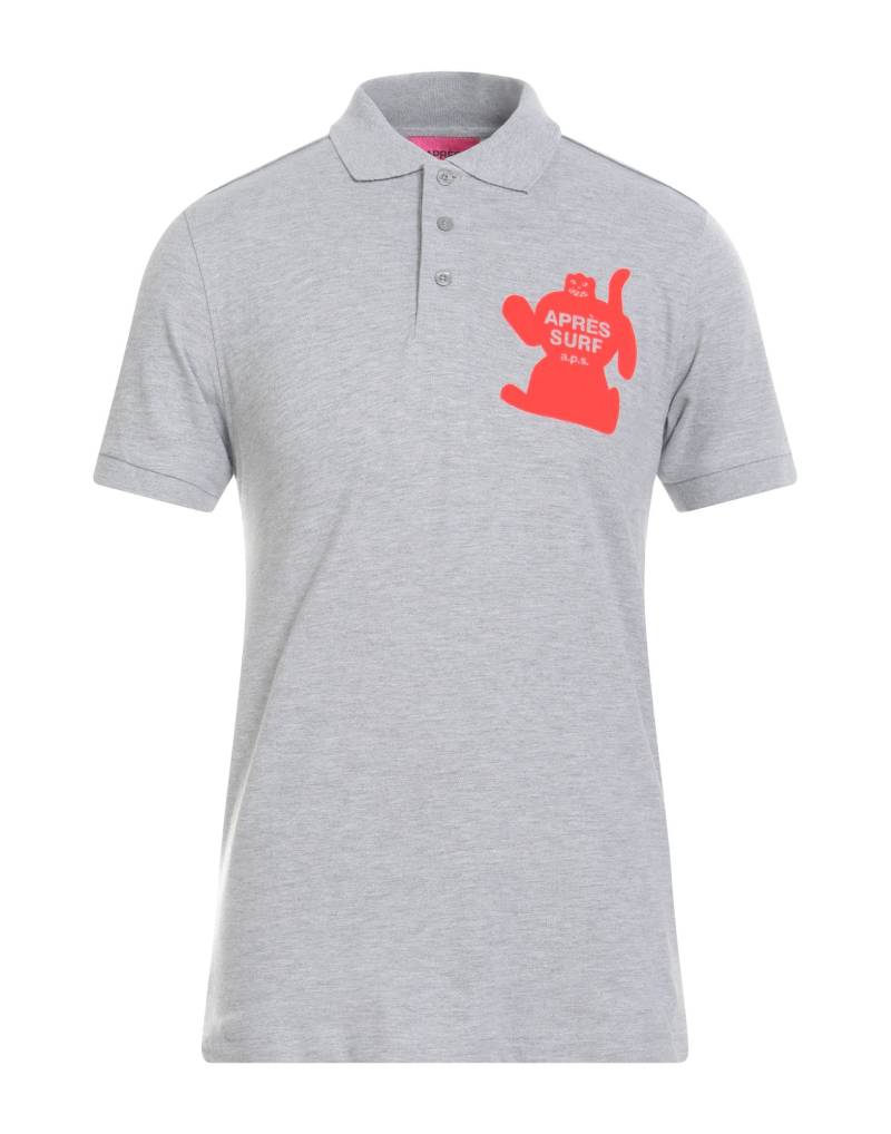 APRÈS SURF Poloshirt Herren Hellgrau von APRÈS SURF