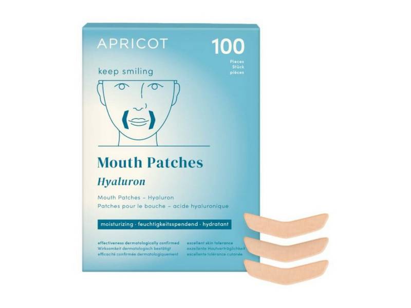 APRICOT Beauty Gesichtsmaske Mouth Patches Hyaluron "keep smiling", für Alle Hauttypen von APRICOT Beauty