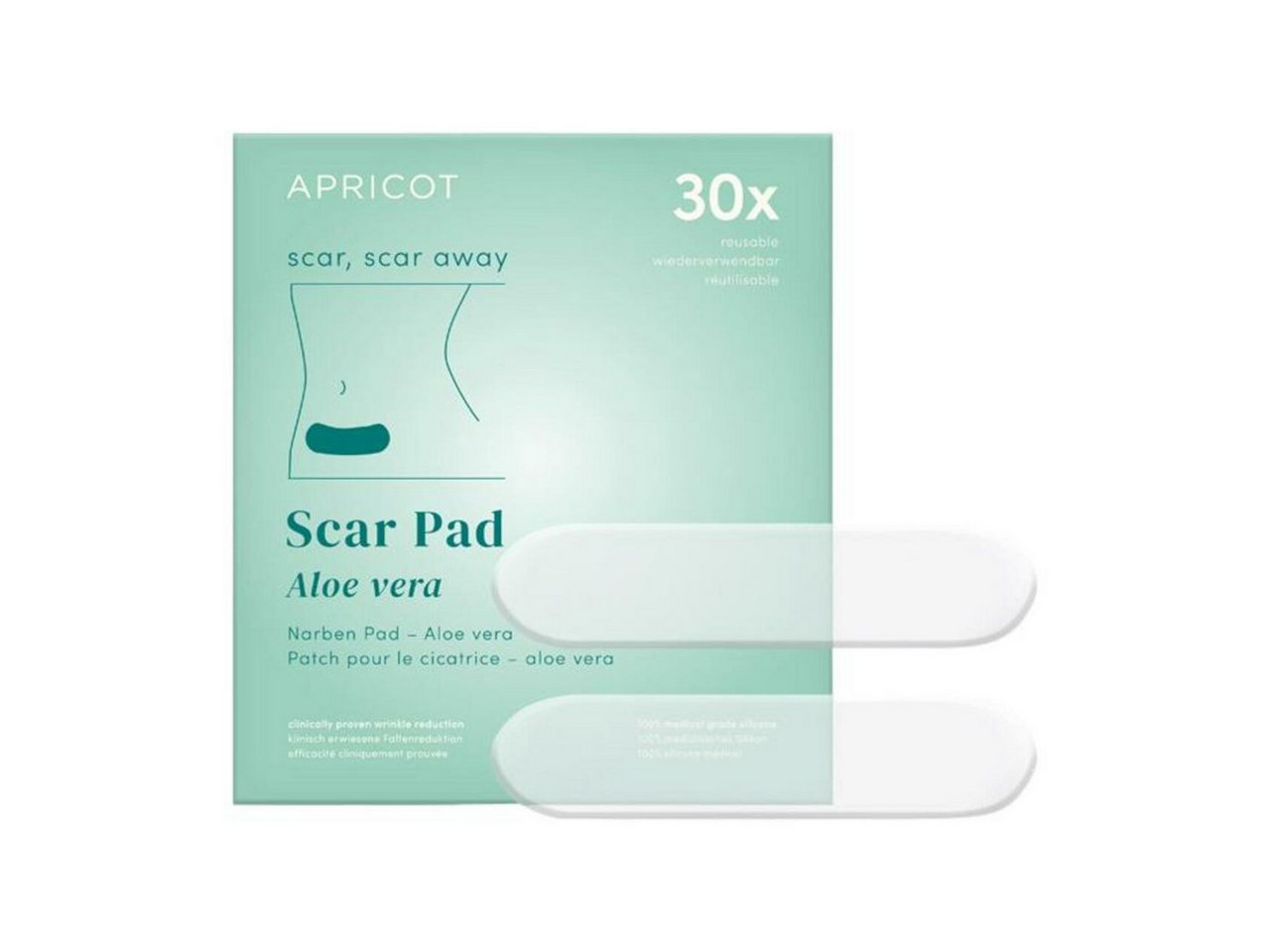 APRICOT Beauty Körperpflegemittel Wiederverwendbare Narben Pads Aloe Vera "scar scar away" aus medizini APRICOT Beauty Körperpflegemittel Wiederverwendbare Narben Pads Aloe Vera "scar scar away" aus medizini von APRICOT Beauty