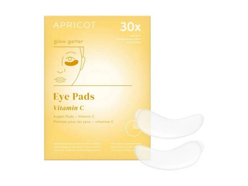 APRICOT Beauty Gesichtsmaske Wiederverwendbare Augen Pads Vitamin C “glow getter” aus medizinischem von APRICOT Beauty