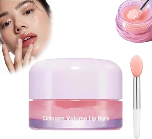 P-robioderm Lip Balm, P-robioderm Collagen Lip Balm, P-robioderm Collagen Volume Lip Balm, P-robioderm Lip Mask, Anti-Crack Lip Balm,Moisturizing,Hydrating,Exfoliating,Lightening Lip Lines 15ml (1Pcs) von APRILADY