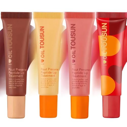 Pout Preserve Hydrating Peptide Lip Treatment,Pout Preserve Peptide Lip Treatment,Pout Preserve Summer Lip Gloss,Shiny Lip Stain Tint,Lip Balm,Lip Peptide,Long-Lasting Plump Lip Gloss (Mix) von APRILADY