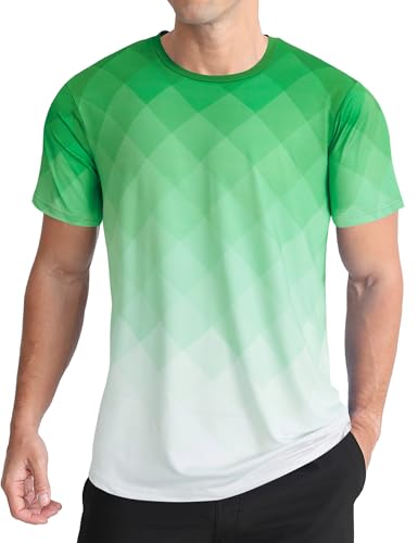 APTRO Herren Sport Tshirts Herren Trainingsshirt Funktionsshirt Schnelltrocknend Sportshirt Gym Shirt Grün 3XL APTRO Herren Sport Tshirts Herren Trainingsshirt Funktionsshirt Schnelltrocknend Sportshirt Gym Shirt Grün 3XL von APTRO