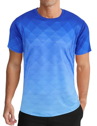 APTRO Herren T Shirt Sport Tshirts Trainingsshirt Funktionsshirt Schnelltrocknend Laufshirt Gym Shirt Farbverlauf Saphirblau L APTRO Herren T Shirt Sport Tshirts Trainingsshirt Funktionsshirt Schnelltrocknend Laufshirt Gym Shirt Farbverlauf Saphirblau L von APTRO