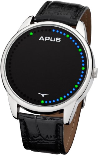 APUS Theta Silver Blue Green AS-THT-SBG Unisex Digitaluhr Analoge Zeitanzeige von APUS