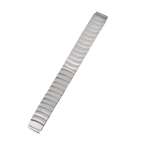 APVMFMKLTG 12mm 14mm 18mm Edelstahl Elastische Stretch Armband Metall Expansion Handgelenk Band Universal Armband Männer Gürtel Zubehör(B Style 12mm) von APVMFMKLTG