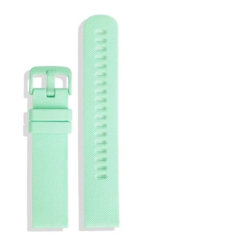 APVMFMKLTG 20mm Silikon Gummi Armband Fit for Omega X Fit for Swatch Joint Männer Frauen Sport Wasserdichte Armband Band fit for Samsung Uhr(Water duck) von APVMFMKLTG