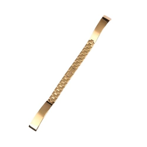 APVMFMKLTG 8mm 10mm 12mm 14mm Damen Edelstahl Armband Fit for Armani Fit for Casio Fossil Uhrenarmband frauen Mode Helle Armband(Golden,10mm) von APVMFMKLTG