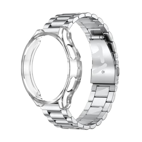 APVMFMKLTG Band + Hülle Passend For Samsung Passend For Galaxy Watch 6 4 5 44 Mm 40 Mm 43 Mm 47 Mm Armband Passend For Galaxy Watch 4 Passend For Classic 46 Mm 42 Mm 5 Pro 45 Mm Armband TPU-Hülle(Clea APVMFMKLTG Band + Hülle Passend For Samsung Passend For Galaxy Watch 6 4 5 44 Mm 40 Mm 43 Mm 47 Mm Armband Passend For Galaxy Watch 4 Passend For Classic 46 Mm 42 Mm 5 Pro 45 Mm Armband TPU-Hülle(Clea von APVMFMKLTG