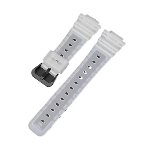 APVMFMKLTG Uhrenarmband Passend For Casio Fit For G-SHOCK GA-2100 2110 Serie Buntes Kautschukarmband Herren Schnellverschluss Harz Handgelenk Armband Zubehör(Half transparent02) von APVMFMKLTG