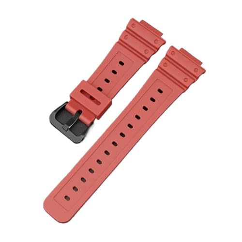 APVMFMKLTG Uhrenarmband Passend For Casio Fit For G-SHOCK GA-2100 2110 Serie Buntes Kautschukarmband Herren Schnellverschluss Harz Handgelenk Armband Zubehör(Red02) von APVMFMKLTG