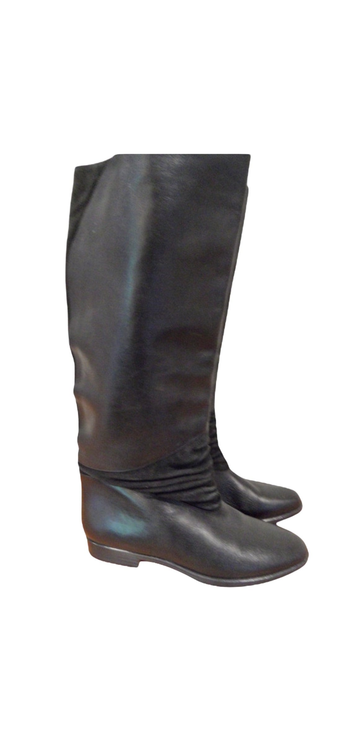 Sale Vintage Jacqueline Ferrar Western Leder Knie Hohe Reitstiefel Größe 6 von APaintedLadyVintage