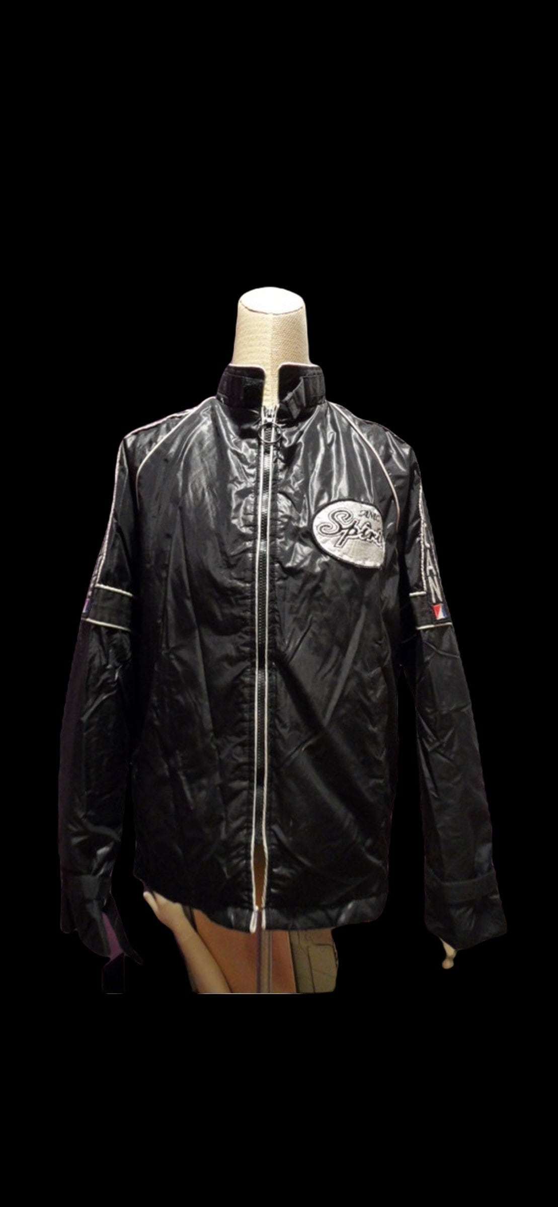 Sale Zeitlose, Gesteppte, Gefütterte Retro-Motorradjacke Im Stil Der 1960Er-Jahre, Größe S, M von APaintedLadyVintage