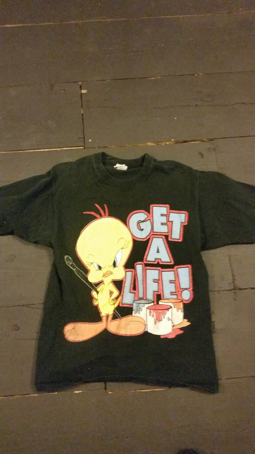 Verkauf Fantastisch Und Super Spaß Retro Cotty Vogel Looney Melodien T-Shirt Erhalten Eine Lebensgröße Klein Mittel Groß von APaintedLadyVintage