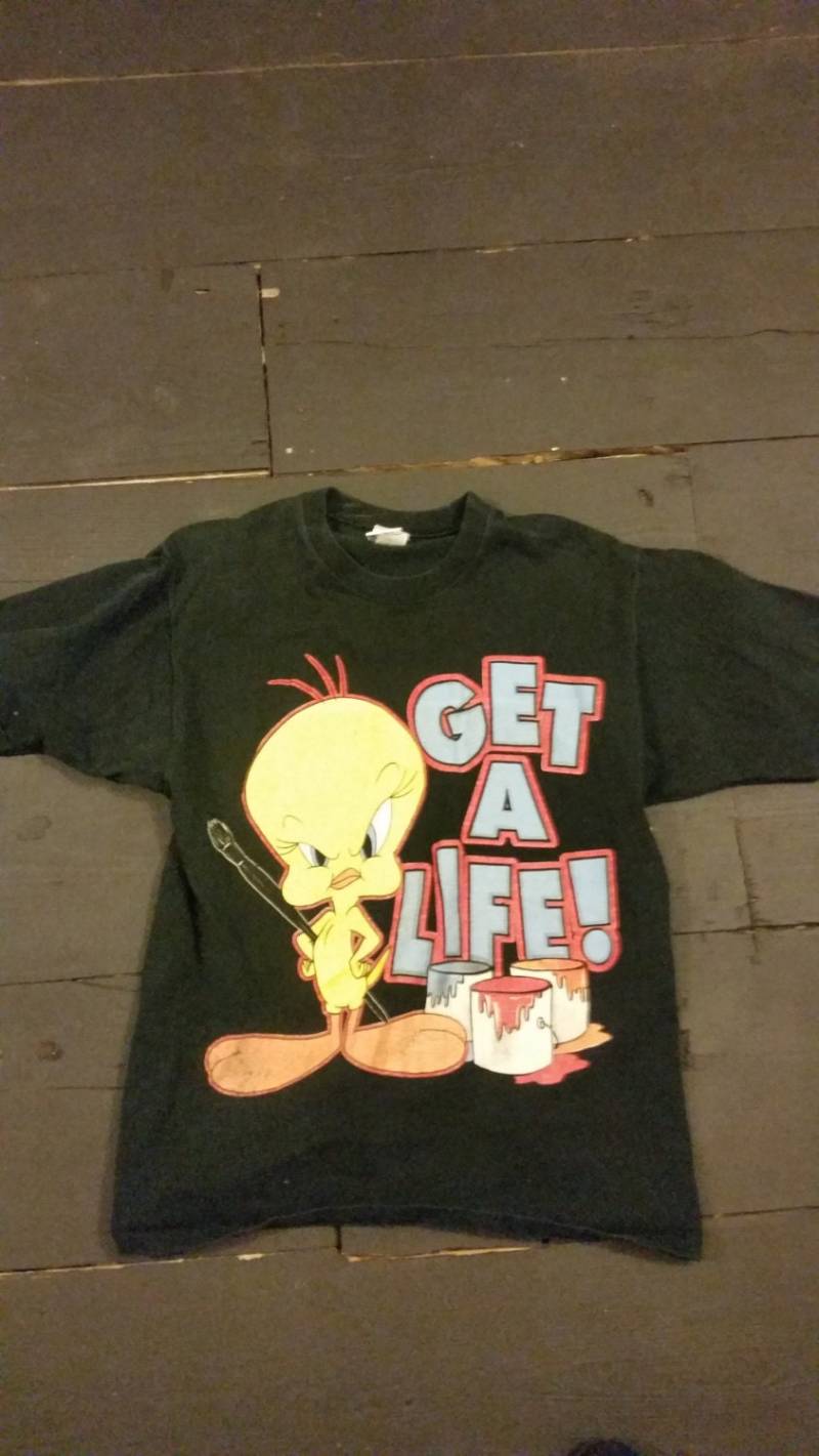 Verkauf Fantastisch Und Super Spaß Retro Cotty Vogel Looney Melodien T-Shirt Erhalten Eine Lebensgröße Klein Mittel Groß Verkauf Fantastisch Und Super Spaß Retro Cotty Vogel Looney Melodien T-Shirt Erhalten Eine Lebensgröße Klein Mittel Groß von APaintedLadyVintage