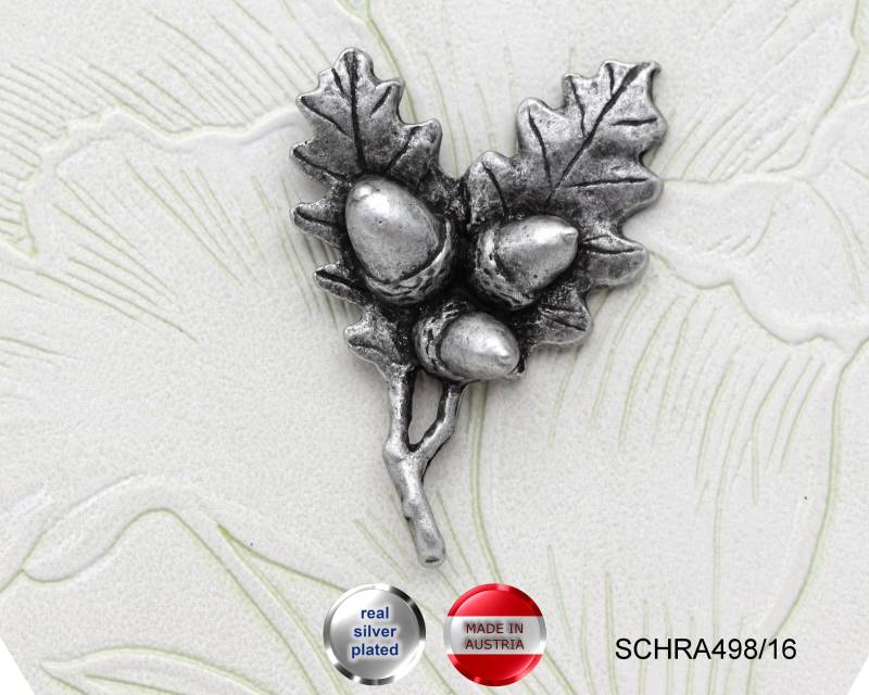Anstecker Eichenlaub - Made in Austria // Schra498/16 von APjewelrycomponents