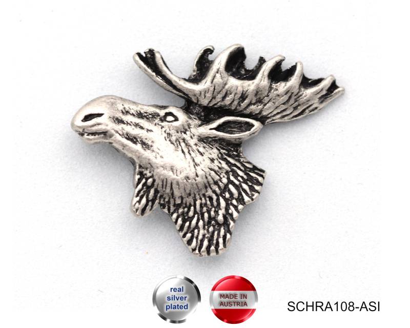 Anstecker Elch - Made in Austria // Schra108-Asi von APjewelrycomponents