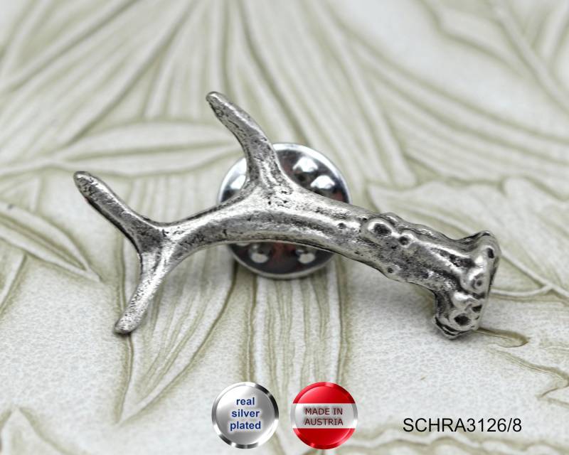 Anstecker Geweih - Krickerlbrosche Made in Austria // Schra3126/8 von APjewelrycomponents