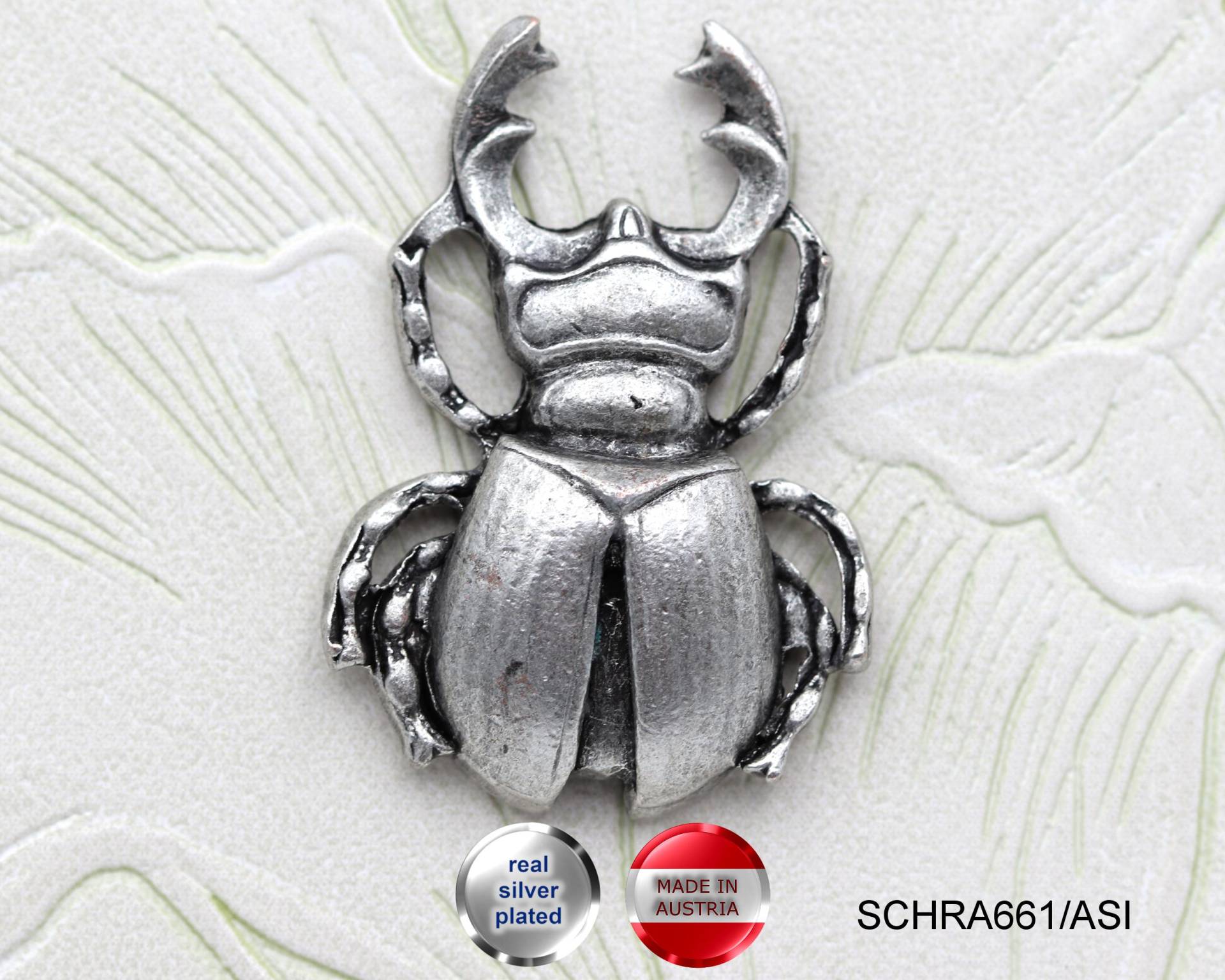 Anstecker Hirschkäfer - Made in Austria // Schra661/Asi von APjewelrycomponents