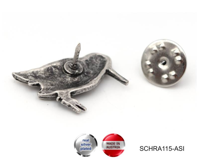 Anstecker Schnepfe - Made in Austria // Schra115-Asi von APjewelrycomponents
