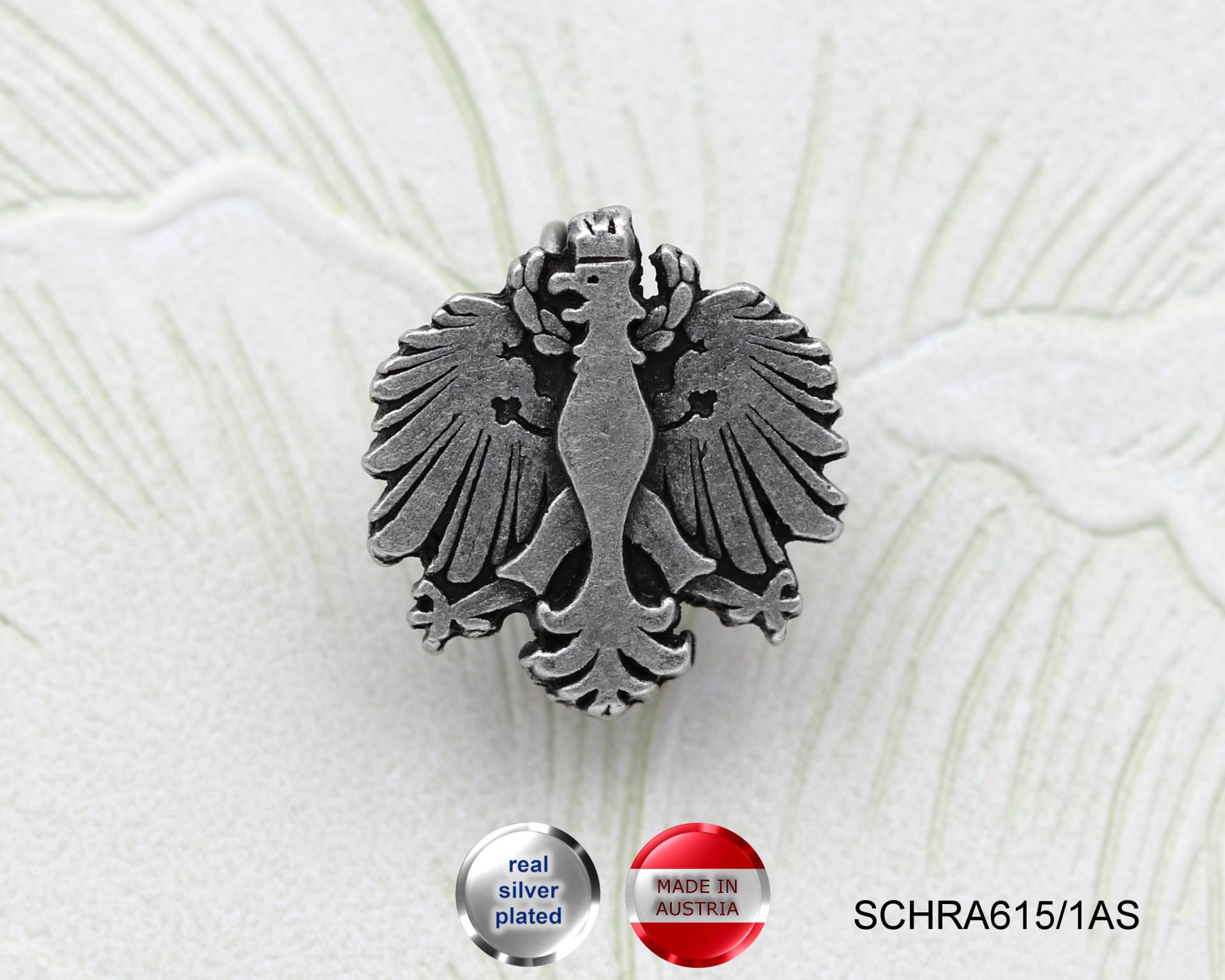 Anstecker Tiroler Adler - Made in Austria // Schra615/1As von APjewelrycomponents
