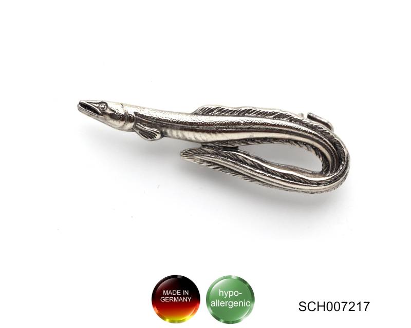 Brosche Aal - Made in Germany Souvenir // Sch007217 von APjewelrycomponents