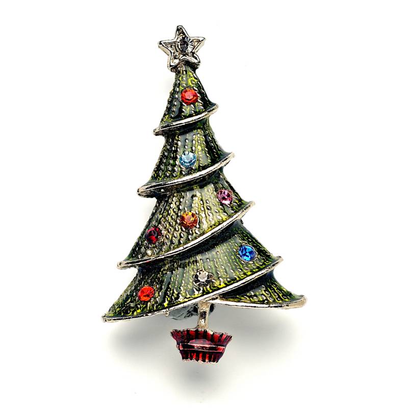 Emaillierte Christbaumbrosche 1816Emni Weihnachtsschmuck Weihnachten Weihnachtsbrosche von APjewelrycomponents