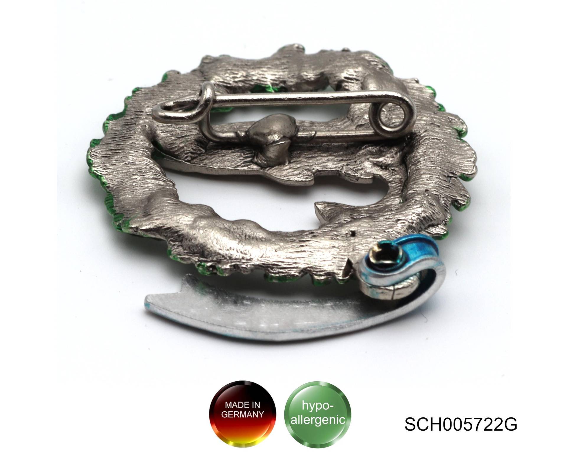 Handbemalte Brosche Forelle Mit Schriftzug "Bodensee" - Made in Germany Souvenir // Sch005722G von APjewelrycomponents
