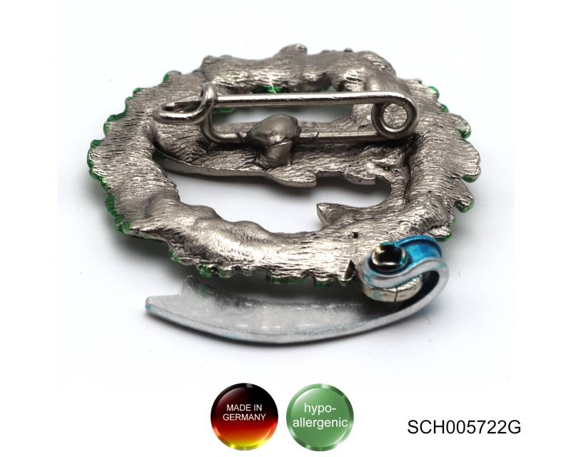 Handbemalte Brosche Forelle Mit Schriftzug "Bodensee" - Made in Germany Souvenir // Sch005722G von APjewelrycomponents