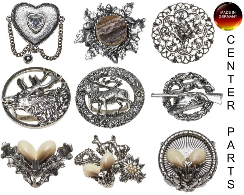 Mittelteile Für Kordeln Oder Bänder Schmuck ~ Vintage Handgefertigt Trachtenschmuck Modeschmuck von APjewelrycomponents