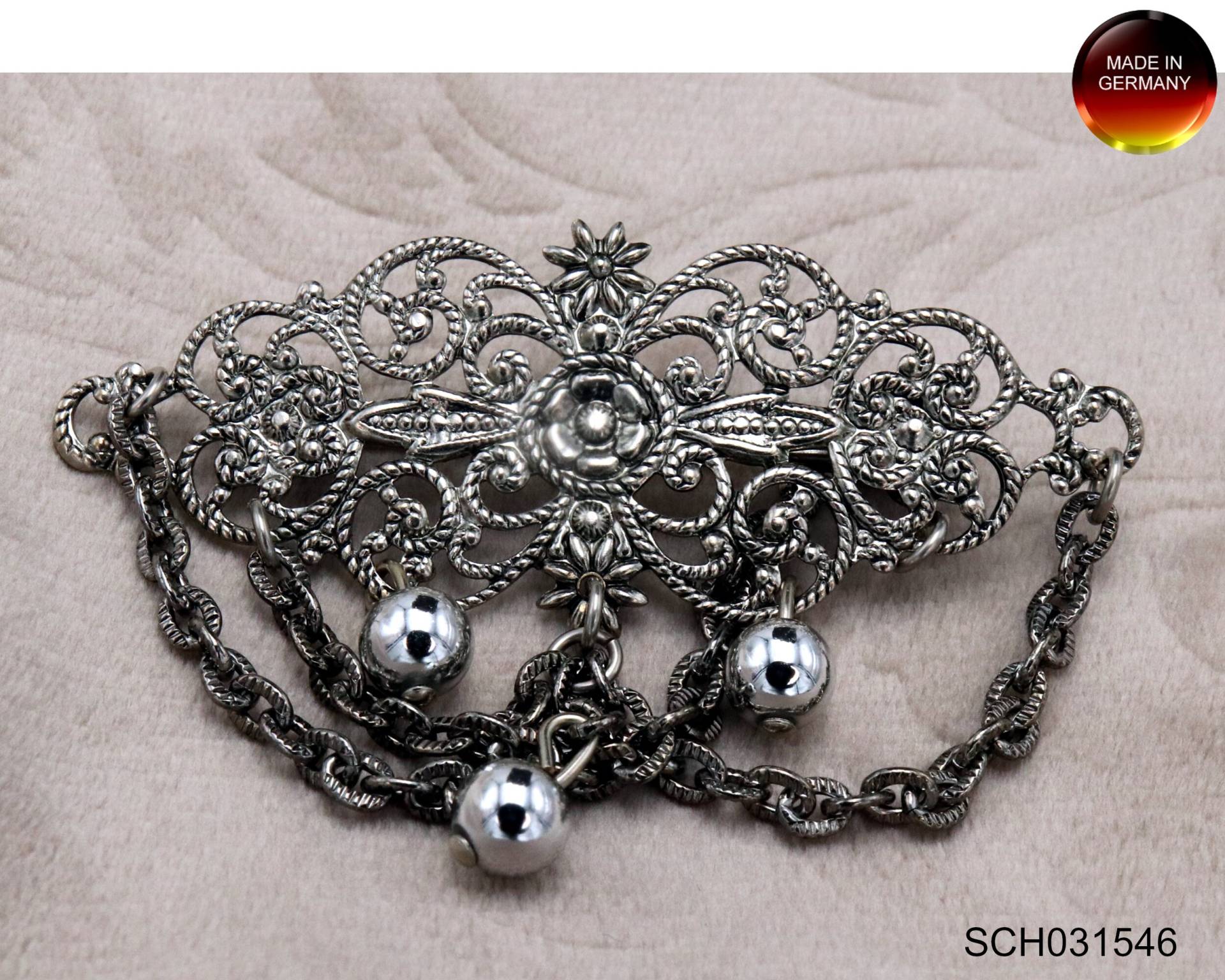 Trachtenbrosche Filigran - Made in Germany // Sch031546 von APjewelrycomponents