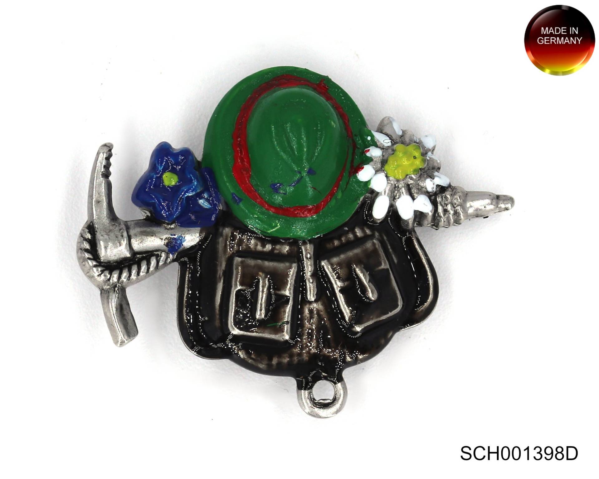 Trachtenpin "Bergsteiger" - Made in Germany Souvenir ~ Trachtenschmuck Brosche Pin Anstecker // Sch001398D von APjewelrycomponents