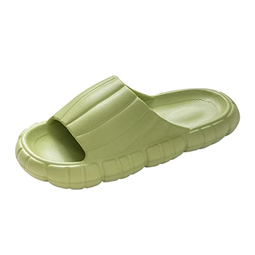 AQ899 Men and Women's EVA Slippers Summer Solid Color Bathroom Shoes with Anti-slip Sole Soft Home and Outdoor Sandals Slip-on Beach Shoes von AQ899