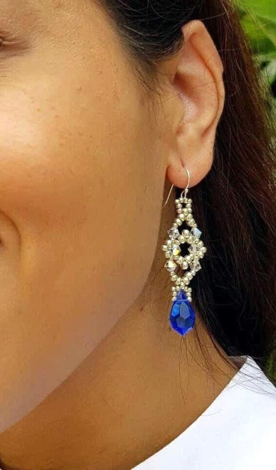 Swarovski Kristallohrringe, Brautohrringe, Schmuck Für Besondere Anlässe Swarovski Kristallohrringe, Brautohrringe, Schmuck Für Besondere Anlässe von AQBijouterie