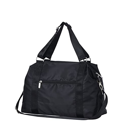 AQQWWER Damen Sporttasche Frauen Reise Fitness Tasche Sporttaschen Sport Trocken Nass Für Training Yoga Sac Frau Männer (Color : Black, Size : L) von AQQWWER