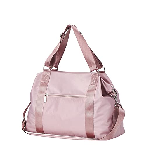 AQQWWER Damen Sporttasche Frauen Reise Fitness Tasche Sporttaschen Sport Trocken Nass Für Training Yoga Sac Frau Männer (Color : Pink, Size : L) von AQQWWER