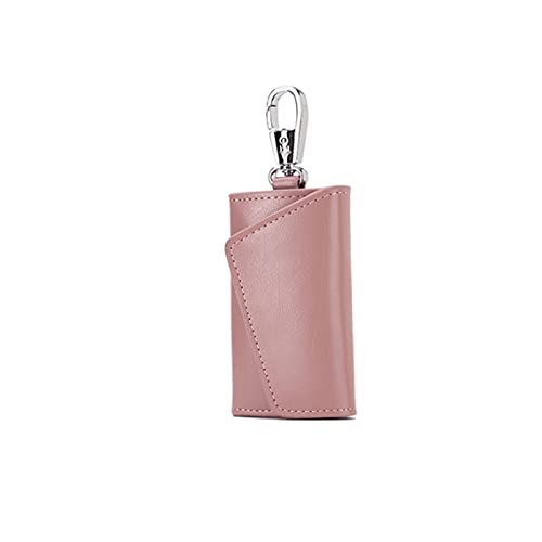 AQQWWER Geldbörsen für Damen Unisex-Autoschlüssel-Geldbörsen Multifunktions-Key Pouch Market-Schlüssel Haushältere Casual Card Brieftasche (Color : Pink) von AQQWWER