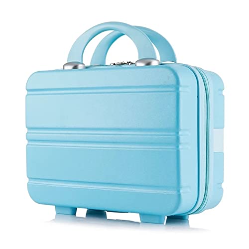 AQQWWER Gepäckset Luggage Set Travel Suitcase Trolley Luggage Bag ;Carry On Cabin Rolling Luggage Spinner Wheels Women Trolley Case (Color : Blue) von AQQWWER