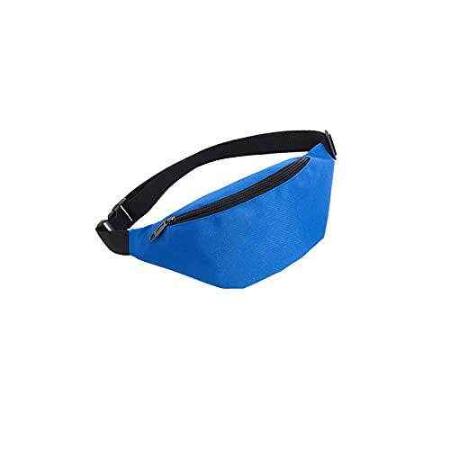 AQQWWER Hüfttasche Frauen `s Gurtbeutel Taille Tasche Nette Fanny Pack wasserdichte Brust Handtasche Unisex Damen Frauen Gürteltaschen Hüfte Geldbörse (Color : Blue) von AQQWWER